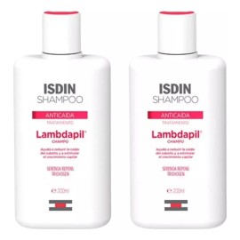 Isdin Pack (2 pzs) Shampoo Anticaida Lambdapil De 200 Ml
