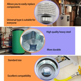 Upgraded 09951 Water Heater Element Socket Suitability 1/2-Inch for RV Electric Water Heater Remover and Replacing Heater Element 1-Year Warranty