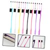 Healeved 24pcs Double-ended Eyebrow Grooming Tool Fine Bristles Hairline Combs