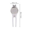 Golf Divot Repair Tool, Divot Tool with Golf Hat Clip