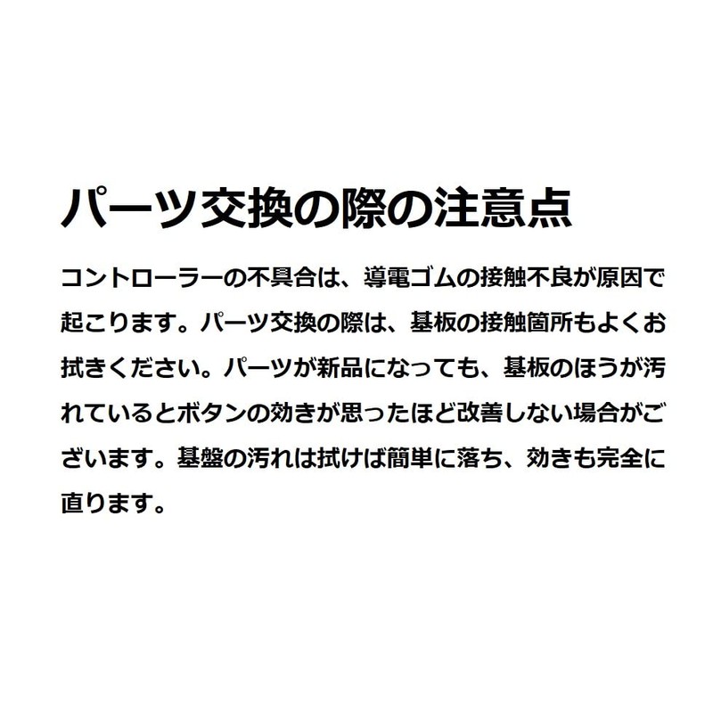 ニンテンドー スーパーファミコン コントローラー 内部ゴムパッド 20個セット (4セット分) TRADEオリジナルパッケージ