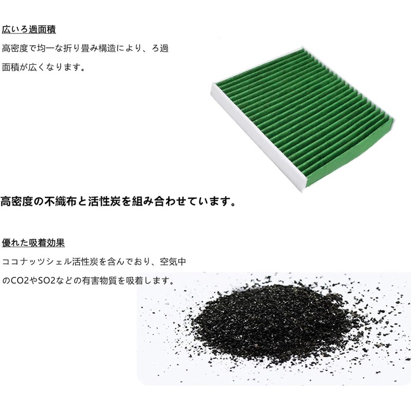 Nissan Car Dayz (DAYZ) B21W Series B21A Air Conditioner Filter