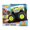 Hot Wheels Rev Tredz 5 Alarm Monster Truck, 1:43 Scale