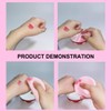 LONSVTTU 24 Piece Make-Up Sponge Set Face Sponge Pads Exfoliating