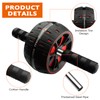 Noxtioanip Bauchroller, Ab Roller mit Rutschfester Ab Wheel für Männer