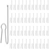 45 PCS Metal Curtain Hooks – Sturdy Single Hooks for