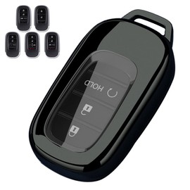 [LETINGFAR] Key Case for Honda, Smart Key Case, Key Cover, TPU Full Protection, 4 Buttons, Compatible with Honda New Model CIVIC Civic Hatchback, FL1, VEZEL, Vezel, RV3, RV4, RV5, RV6, Civic Hatchback