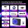𝙐𝙥𝙜𝙧𝙖𝙙𝙚 10" 1250W Slim Under Seat Car Subwoofer with Amp