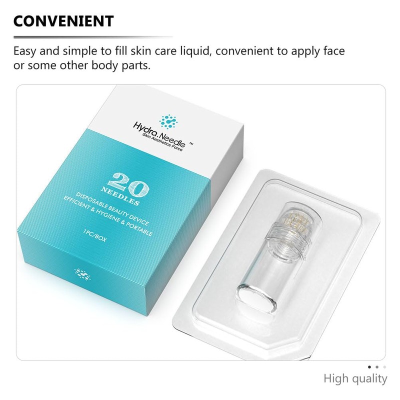Beaupretty 20 Micro Needle Water Soluble Needle Makeup Pen Needles