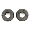 2x Plastic Reducer Bushes 35mm to 16mm Wheel Axle Bore