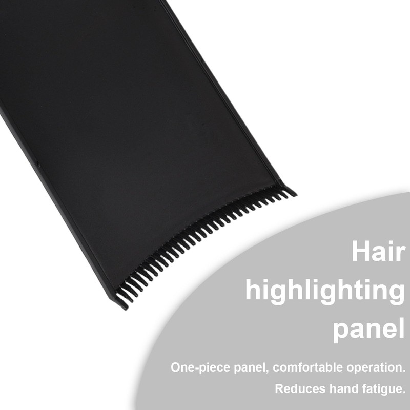 Balayage Highlighting Board with Teeth, Hair Coloring Palette Reusable Foiling
