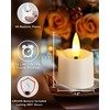 Homemory 12Pack 400+ Hour Remote Control Candles, 2/4/6/8H Timer LED