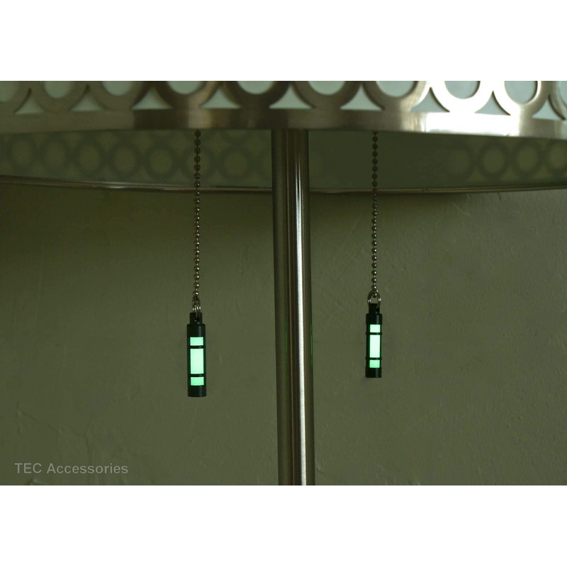 TEC Accessories - Embrite Glow Fob - Black Anodized Aluminum
