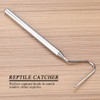 Zerodis Extendable Snake Capture Hook, Stainless Steel Telescoping Snake Catcher