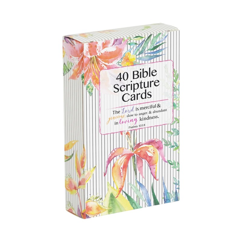 Best Paper Greetings 40-Pack Scripture Cards with Bible Verses -