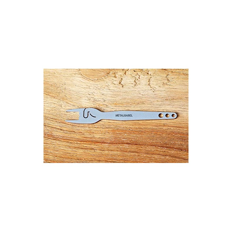 Heavy Metal Fork with Lettering