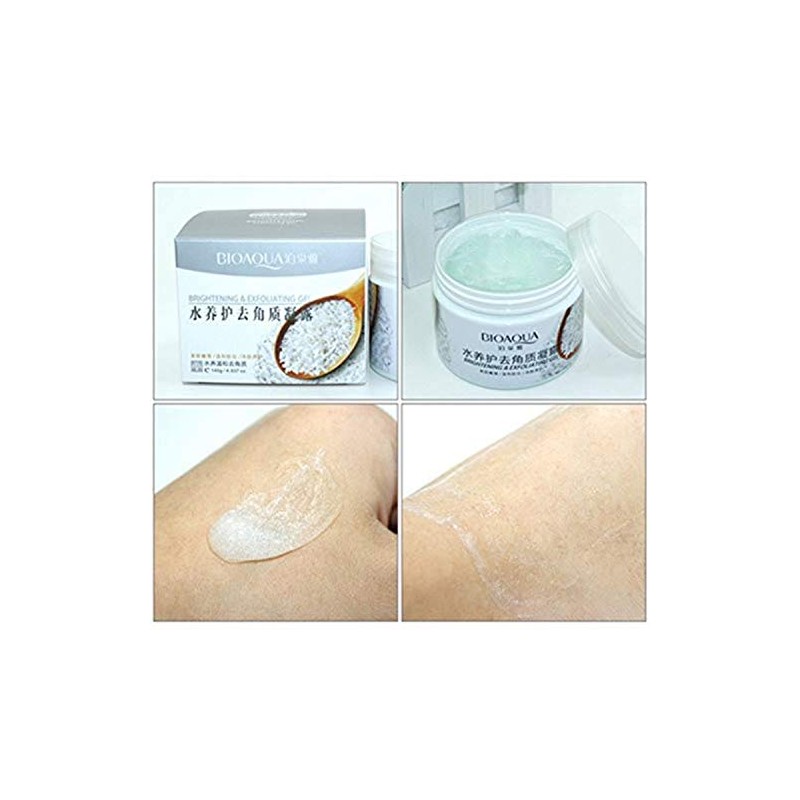 Gel Exfoliante De Arroz Remueve Células Muertas Bioaqua 140gr (2