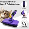 Self Cleaning Pet Shedding Slicker Brush, Cat Shedding Grooming, One-Click