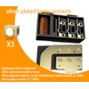 RIEIEK Automotive Battery Disconnect Switch - Automatic Power Cut-Off, 500A