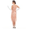 PrettyGuide Women's 1920s Flapper Dress Vintage Swing Fringed Prom Cocktail
