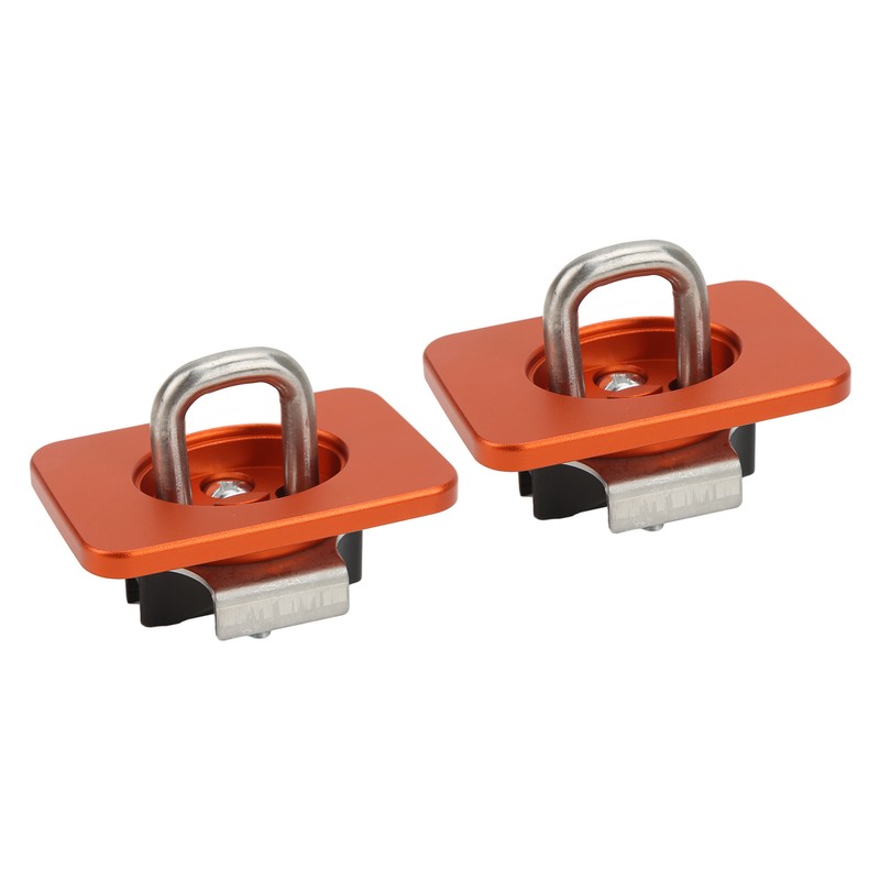 2pcs Stainless Steel Bull Ring Truck Bed Side Tie Down