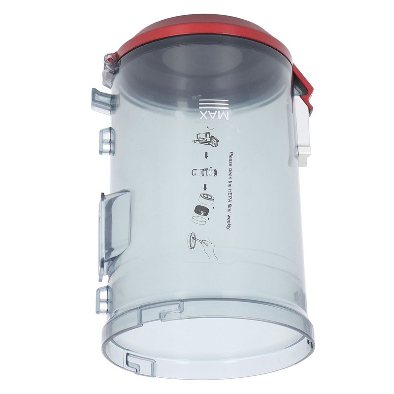 Vacuum Cleaner Dust Box ABS Bin Large Capacity Easy Install