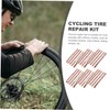 ULTECHNOVO 60pcs Tire Repair Kit Self Vulcanizing Strips for Car