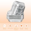 sourcing map 20pcs Aluminum Foil Pie Pans 6.3" Square Disposable