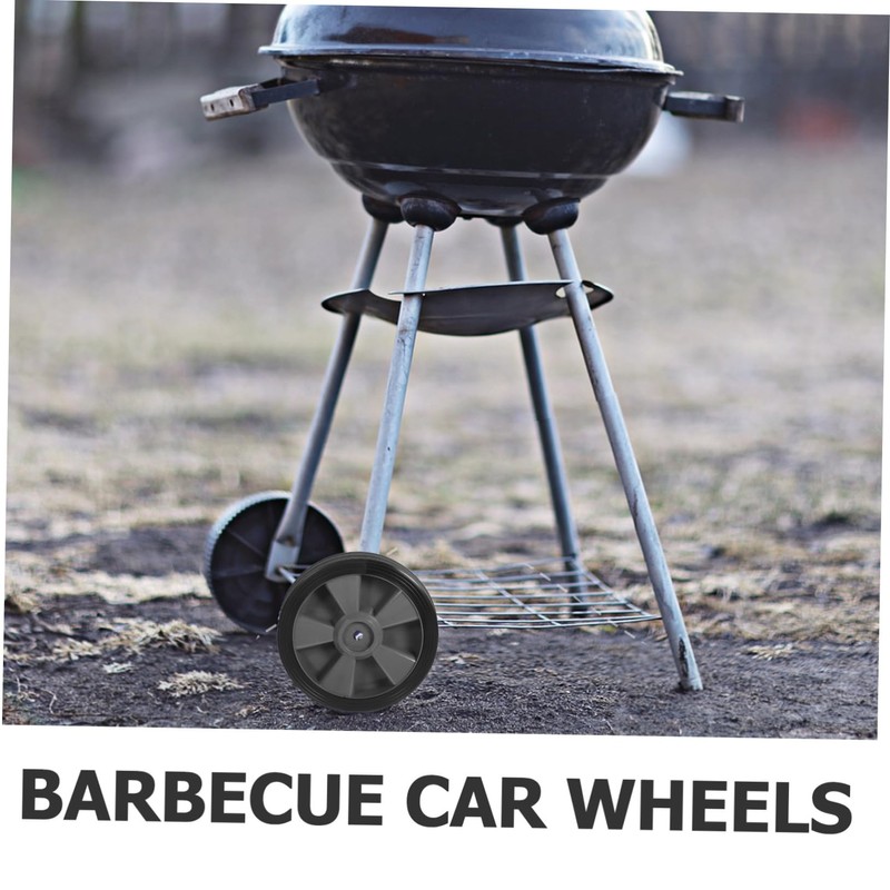 CAXUSD Stable BBQ Grill Wheels Easy to Move Caster Wheels