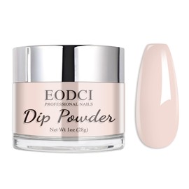eodci EODCI 1 Oz/28g Nude Dip Powder, Pink Nail Dipping Powder French Pro Collection System Nail Art Starter Manicure Salon DIY at Home, Odor-Free&Long-Lasting, No Needed Nail Lamp Curing