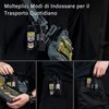 TACTICAL GEEK Storage A2 S EDC Pouch Organizer, Nylon Coin
