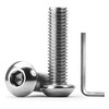 10 PCS 5/16-18 x 1/2 Button Head Socket Cap Screws,