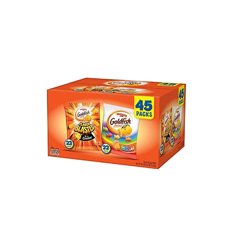 Pepperidge Farm Goldfish Variety Pack, 45 Count (Pack of 1)
