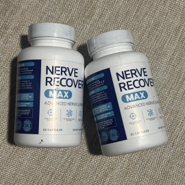 NERVE RECOVERY MAX 2x Nerve Recovery Max for neuropathy Advanced Nerve Support 60 Capsules New 2026