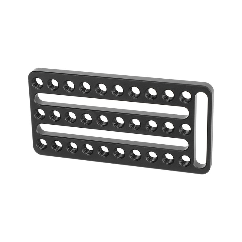 CAMVATE Multipurpose Cheese Plate with 1/4"-20 Threads & Slots -