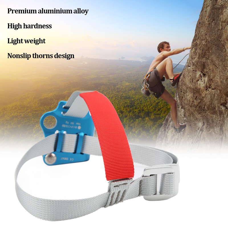 Foot Ascender Aluminium Alloy High Hardness Light Weight Portable Nonslip