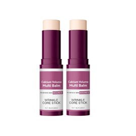 2 Pcs Cemenrete Calcium Multi Balm,Anti-aging Firming & Sagging Wrinkle Care Collagen Calcium Multi Stick.