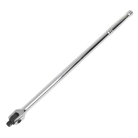 Dapetz ® 15” 380mm Flexi Head Knuckle Bar Strong Arm Breaker Bar 3/8” Drive Chrome Vanadium Steel Head for Added Strength Great for Use On Extra Tight Nuts