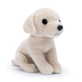 Zappi Co Buddy the White Labrador Plush Toy (15cm) - Snowy Lab Pup - Soft, Cuddly, Recycled - Ideal Companion for Dog Lovers