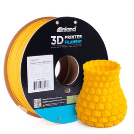 INLAND PLA Filament 1.75mm - Gold PLA 3D Printer Filament, Dimensional Accuracy +/- 0.03mm - 1kg Cardboard Spool (2.2 lbs) – FDM 3D Printing