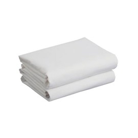 Cuddles Collection Cot Jersey Fitted Sheets (White, Pack of 2)