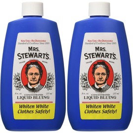 Mrs. Stewart's Concentrated liquid bluing , 8 ounce (Pack of 2)