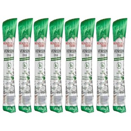 Wenzel’s Farm Jalapeno Cheddar Venison Snack Sticks 8 Pack | Flavorful, Naturally Smoked │ High Protein, Low Carb │ No MSG, Fillers, Binders, Artificial Colors │ Gluten Free
