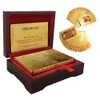 24k Gold Plated Playing Cards Full Poker Deck 99.9% Pure