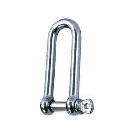 DAIDOHANT 10101935 SUS304 Stainless Steel Long Shackle, 0.5 inches (12 mm), (A) 1.0 x (B) 0.9 x 0.9 x (C) 3.5 inches (90 mm), 1 Piece