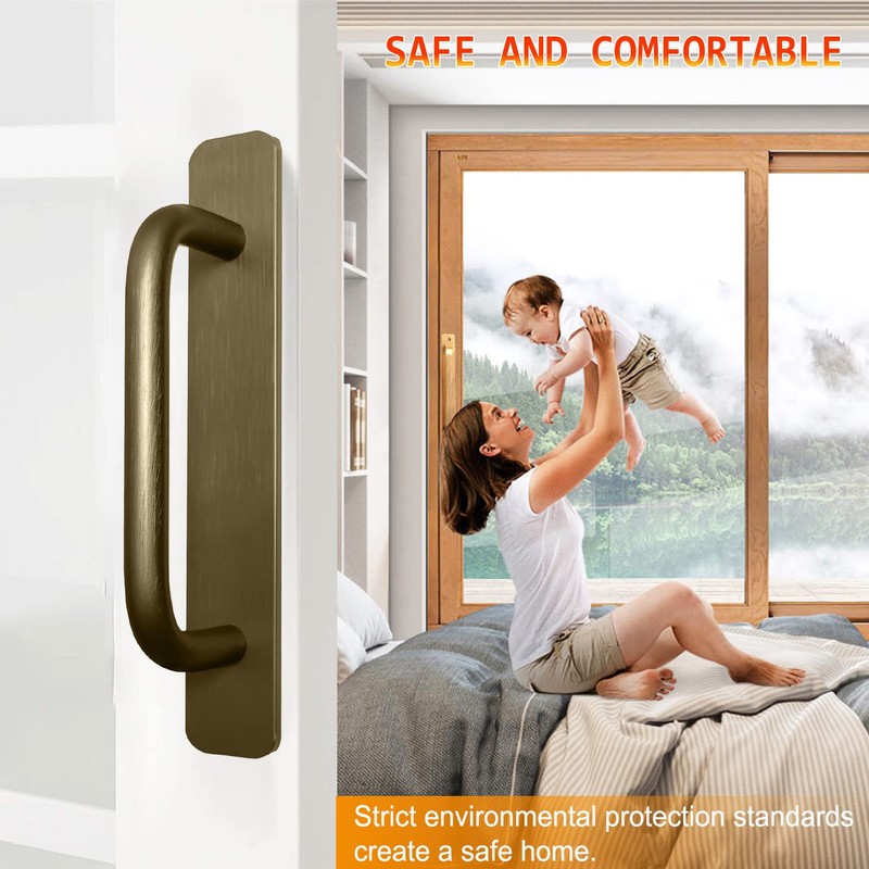 Self-Stick Instant Cabinet Handles - 2pcs Aluminum Alloy Drawer Pulls