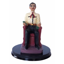 5" Inch Statue Jesus Malverde Religious Figurine Mexico Imagen Estatua Figure Home Decor