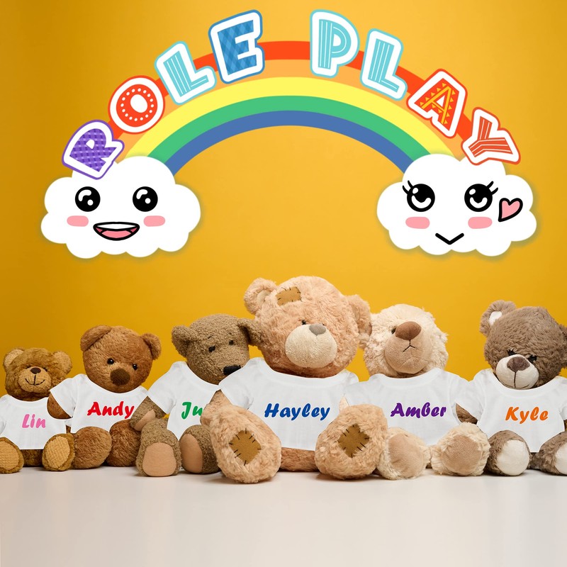 Litherr S Sublimation Stuffed Bear Tshirt Fit 14-18 Inch Plush