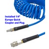 YOTOO Air Compressor Hose Polyurethane Recoil 5m Long 6mm ID