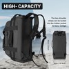 Hannibal Tactical 35L Large Duffle Bag, 3-in-1 Tactical Backpack MOLLE